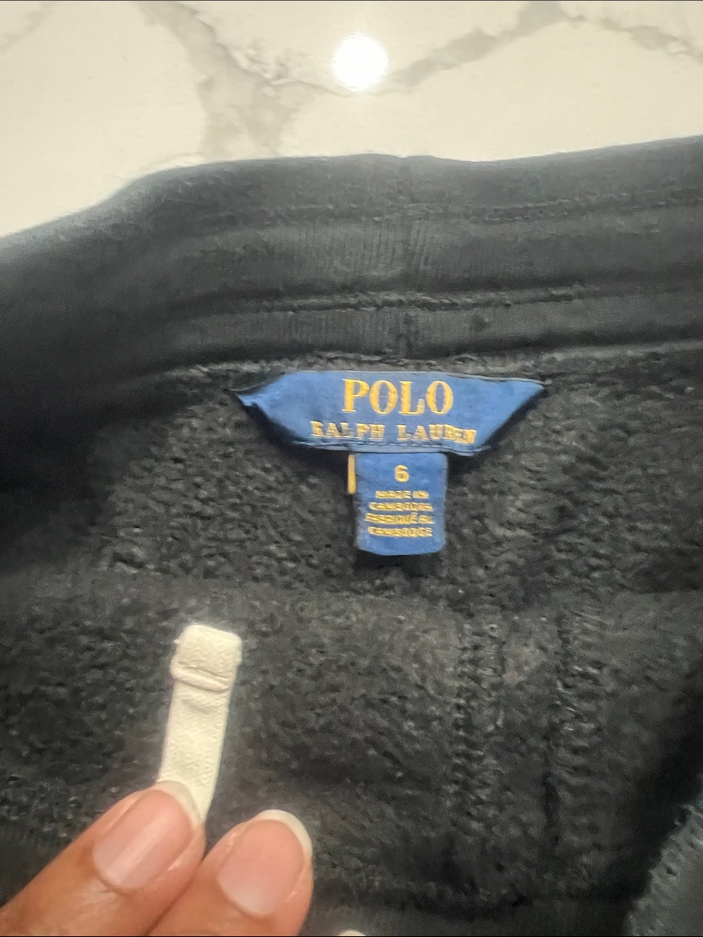 Ralph Lauren Kids Shorts Trio in Black, Navy & Light Gray - Picture 4 of 10